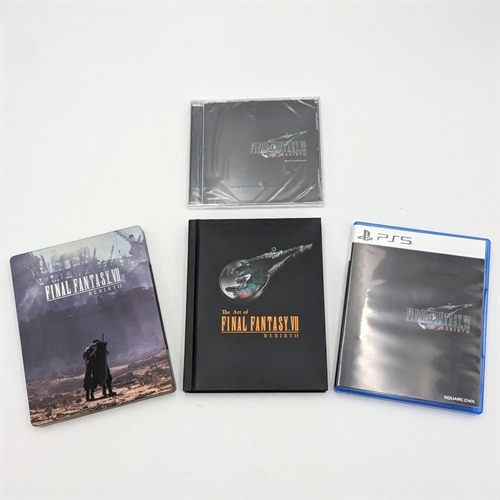 Final Fantasy VII Rebirth Deluxe Edition - Komplet i Æske - PS5 (A Grade) (Genbrug)